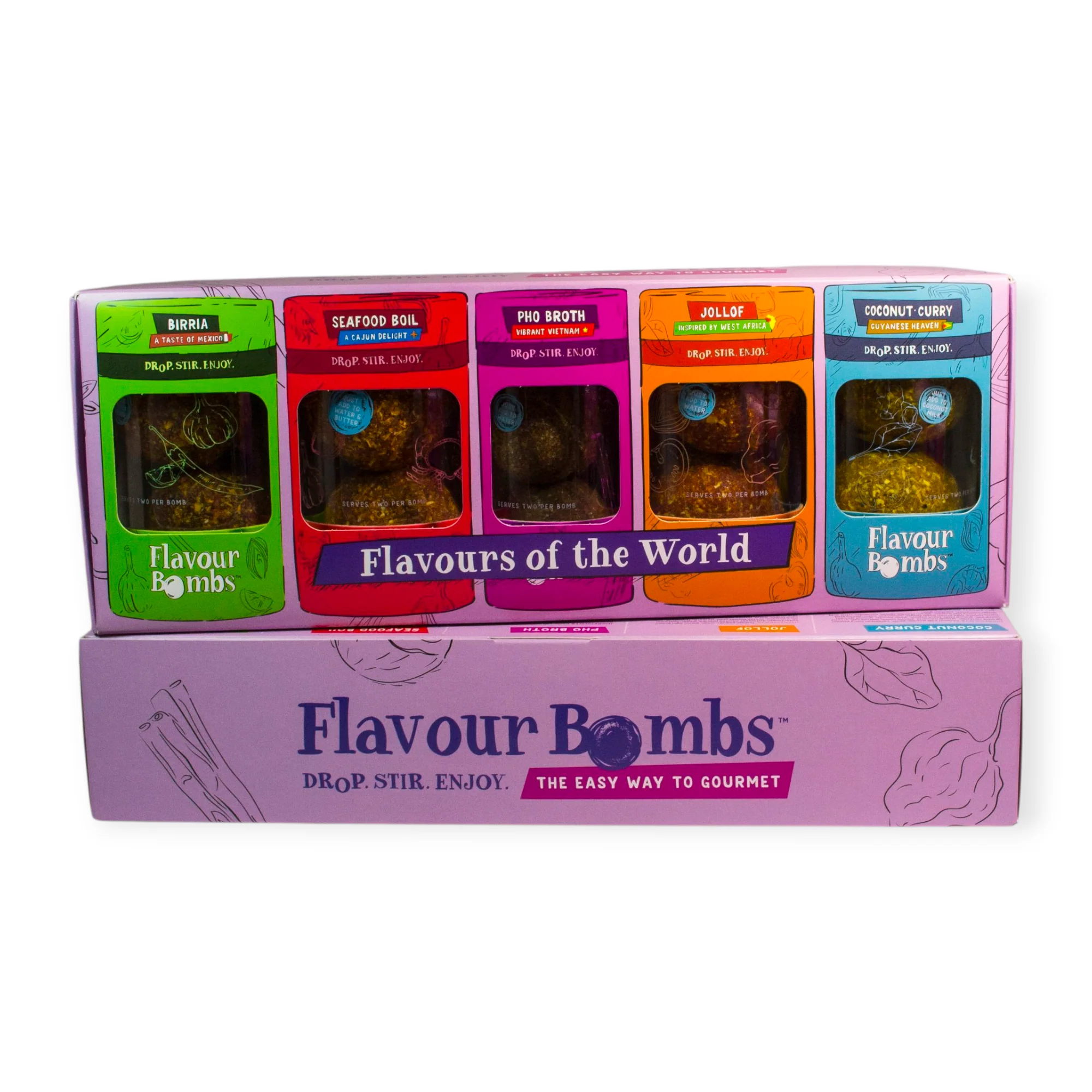 Flavours of the World - 5 Flavour Gift Box - Image 4